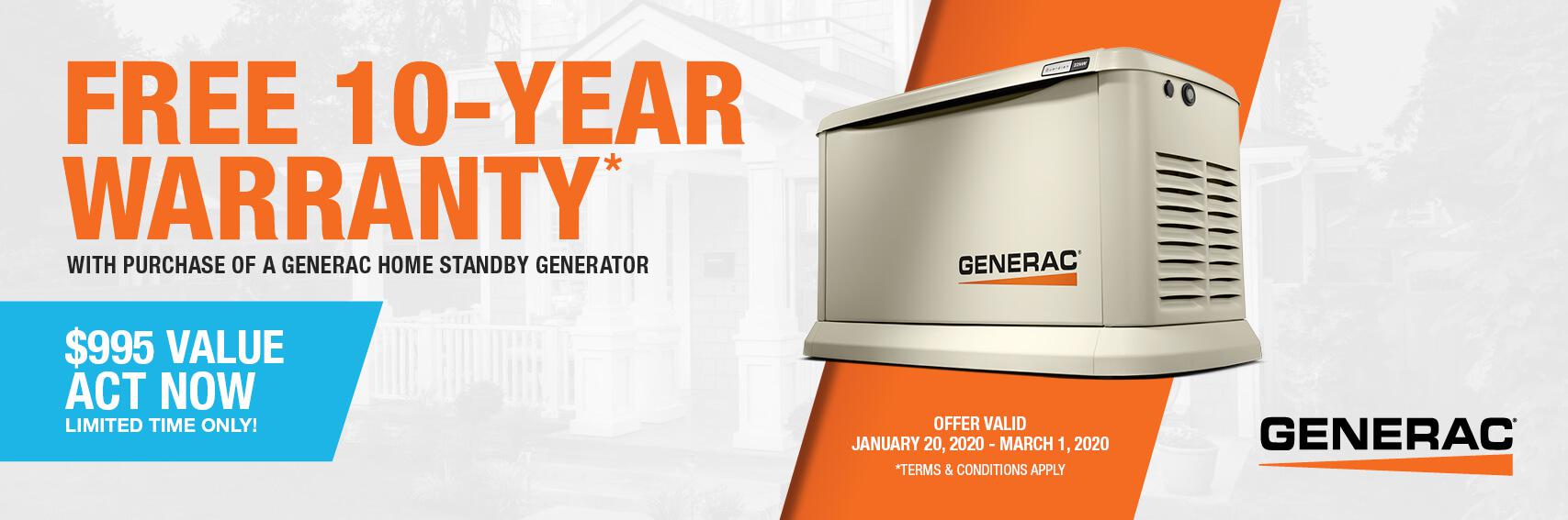 Homestandby Generator Deal | Warranty Offer | Generac Dealer | Kinsley, KS
